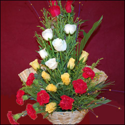 "Beautiful Roses Basket  - Express Delivery - Click here to View more details about this Product